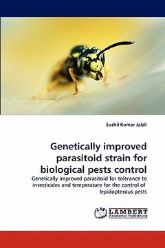 portada genetically improved parasitoid strain for biological pests control (en Inglés)