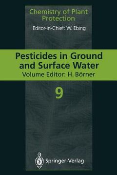 portada pesticides in ground and surface water