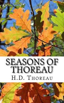 portada Seasons of Thoreau: Reflections on Life and Nature (in English)