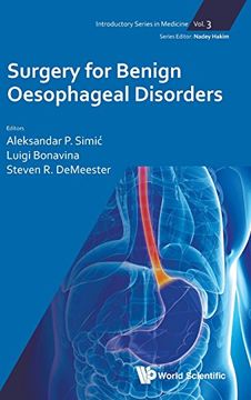 portada Surgery For Benign Oesophageal Disorders: 3 (Introductory Series In Medicine)