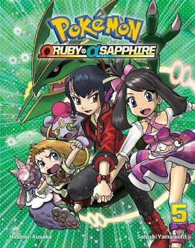 portada Pokémon Omega Ruby Alpha Sapphire, Vol. 5 (Pokemon) (en Inglés)