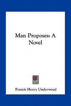 portada man proposes (en Inglés)