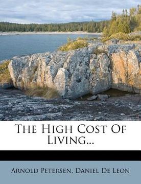portada the high cost of living... (en Inglés)