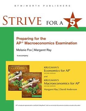 portada Strive for 5: Preparing for the Ap(r) Macroeconomics Examination (en Inglés)