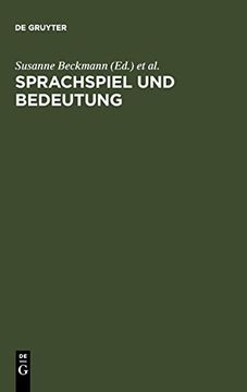 portada Sprachspiel und Bedeutung (en Alemán)