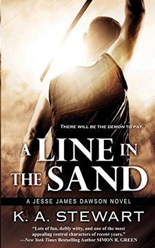 portada A Line in the Sand (Jesse James Dawson) (en Inglés)