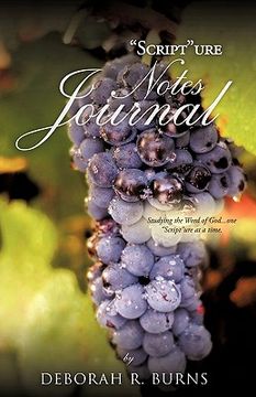 portada scripture notes journal (in English)