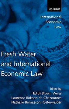 portada Fresh Water and International Economic law (in English)