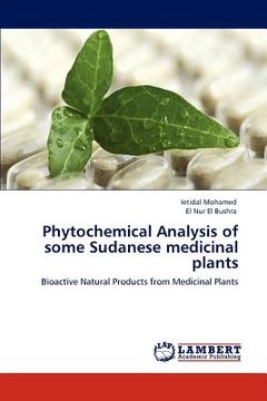 portada phytochemical analysis of some sudanese medicinal plants (en Inglés)