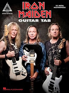 portada Iron Maiden - Guitar tab - 25 Metal Masterpieces - Guitar Recorded Version - 352 Pages (en Inglés)