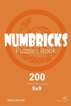 portada Numbricks - 200 Hard Puzzles 9x9 (Volume 5) (en Inglés)