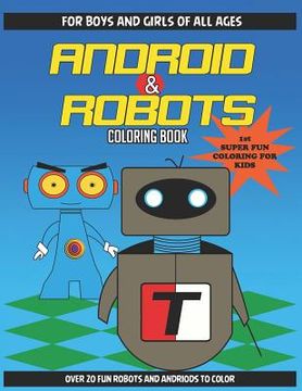 portada Android & Robots: Coloring Book (in English)