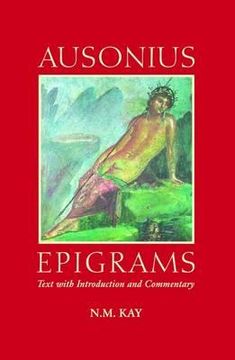 portada ausonius: epigrams: text with introduction and commentary (en Inglés)