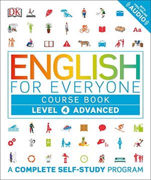 portada English for Everyone: Level 4: Advanced, Course Book: A Complete Self-Study Program (in English)