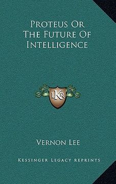 portada proteus or the future of intelligence (en Inglés)