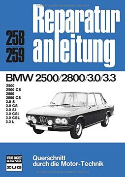 portada Bmw 2500 / 2800 / 3. 0 / 3. 3. (en Alemán)