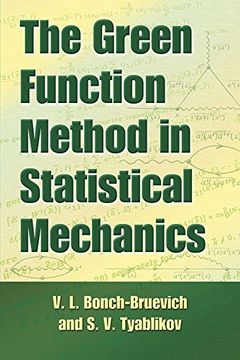 portada The Green Function Method in Statistical Mechanics (Dover Books on Physics) (en Inglés)