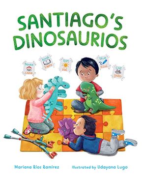 portada Santiago'S Dinosaurios (en Inglés)