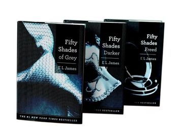 portada Fifty Shades Trilogy Shrinkwrapped set 