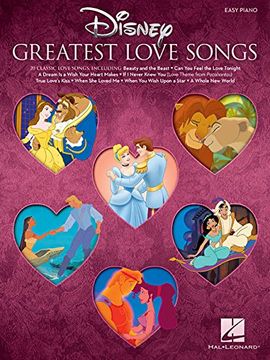 portada Disney's Greatest Love Songs (Easy Piano Book)