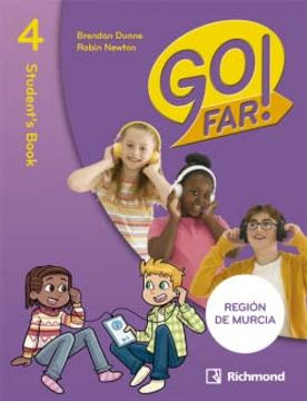 portada Go Far! 4 Student's Region Murcia (en Inglés)