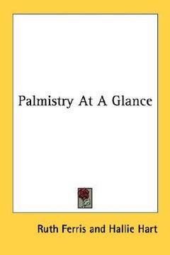 portada palmistry at a glance (en Inglés)