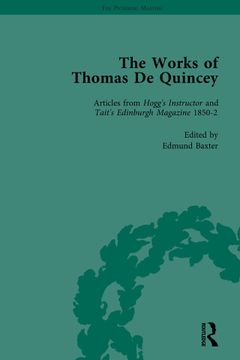 portada The Works of Thomas de Quincey, Part III Vol 17 (en Inglés)