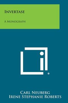 portada Invertase: A Monograph (in English)