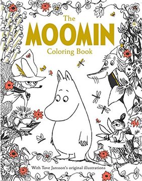 portada The Moomin Coloring Book (in English)