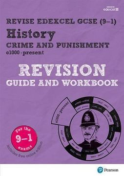 portada Revise Edexcel GCSE (9-1) History Crime and Punishment in Britain Revision Guide and Workbook: (with free online edition) (Revise Edexcel GCSE History 16) (en Inglés)