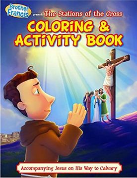 portada Brother Francis Coloring & Activity Book - ep 14 - Stations of the Cross (en Inglés)