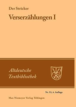 portada Verserzählungen (in German)