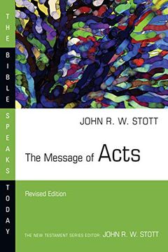 portada The Message of Acts (Bible Speaks Today) (en Inglés)