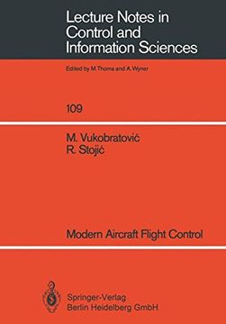 portada modern aircraft flight control (en Inglés)