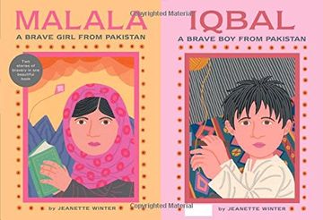 portada Malala a Brave Girl from Pakistan/Iqbal a Brave Boy from Pakistan