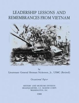 portada Leadership Lessons and Remembrances from Vietnam (en Inglés)