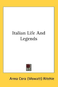 portada italian life and legends (en Inglés)