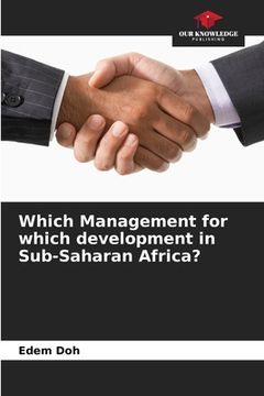 portada Which Management for which development in Sub-Saharan Africa? (en Inglés)