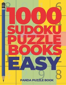 portada 1000 Sudoku Puzzle Books Easy: Brain Games for Adults - Logic Games For Adults (in English)