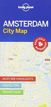 portada Lonely Planet Amsterdam City Map (Lonely Planet City Maps)
