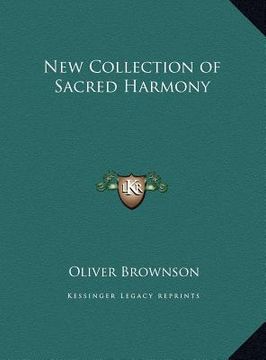 portada new collection of sacred harmony (en Inglés)