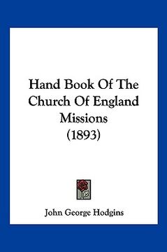 portada hand book of the church of england missions (1893) (en Inglés)