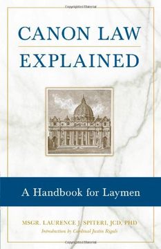 portada Canon law Explained: A Handbook for Laymen (en Inglés)