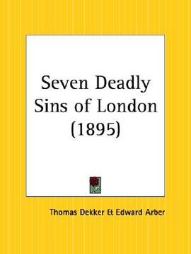 portada seven deadly sins of london (en Inglés)
