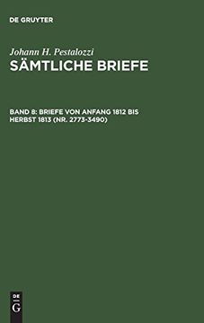 portada Briefe von Anfang 1812 bis Herbst 1813 (Nr. 2773-3490) (en Alemán)