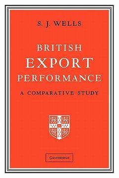 portada British Export Performance: A Comparative Study (en Inglés)