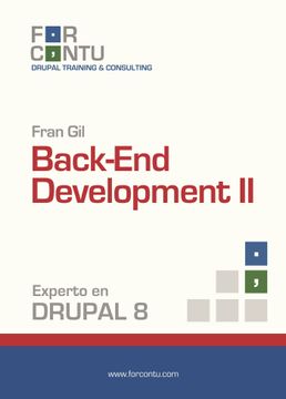 portada Experto en Drupal 8 Back-End Development ii (in Spanish)