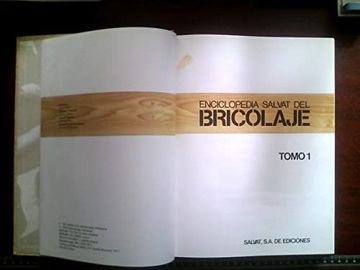 portada Enciclopedia Salvat del Bricolaje Tomo 1