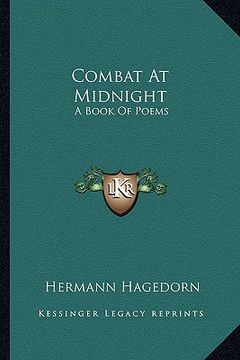 portada combat at midnight: a book of poems