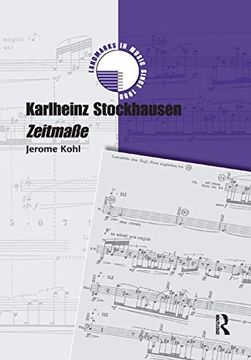 portada Karlheinz Stockhausen: Zeitma (Landmarks in Music Since 1950) 
